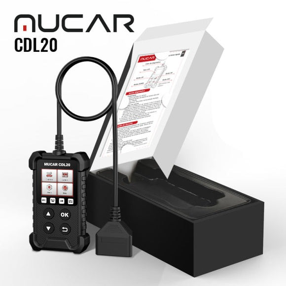 MUCAR CDL20 OBD2 Scanner OBD2/ EOBD Car Code Reader Engine Analyzer Full OBD2 Functions Auto Diagnostic Tools Car Code Scanner
