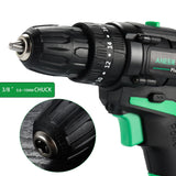 25V 21V Wireless Hand Electric Drill Impact Cordless Lithium - Battery Screwdriver For Decorating House Drilling Screws Power Tool
