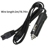 2m 12V DC Replacement Car Cooler Cool Box Mini Fridge 2 Pin Lead Cable Plug Wire Power Cord Electric Cooler Boxes