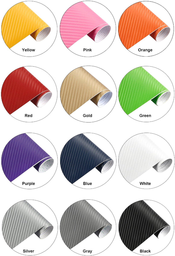 Trixes 3D Carbon Vinyl all colors , original, high quality - Alle Farben, original, hohe Qualität