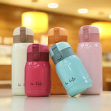Water Bottle with New Wide Handle Straw Lid, Wide Mouth Vacuum Insulated 18/8 Stainless Steel, 32 oz, Gradient Mint + Pink + Purple