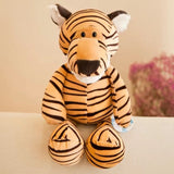 25cm 35cm Super Cute Stuffed Toys for Kids Sleeping All kinds of stuffed toys: tiger / zebra / elephant / lion / squirrel