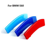 3D Car Front Grille Trim Sport Strips Cover Stickers Styling Buckle Cover For 2004-2010 BMW 5 Series E60 Power Accessories Free Shipping