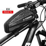 TIGER Bicycle Bag Rainproof MTB Road Bike Saddle Bag 1.2L Large Capatity Cycling Seatpost Rear Bag For Bicycle Accessories (FREE SHIPING)