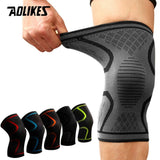 1pcs/1pair Fitness Running Cycling Knee Support Braces Elastic Nylon Sport Compression Knee Pad Sleeve For Basketball (FREE SHIPPING)