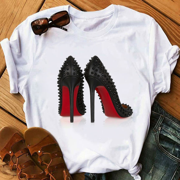 Gold Angel Summer 2021 New Fashion Graphic Print T Shirts Women Funny Tshirts Casual White Short Sleeves Tops Tees Feamle Clothing