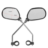 Deemount 1 Pair Bicycle Rear View Mirror Bike Cycling Wide Range Back Sight Reflector Angle Adjustable Left Right Mirrors(FREE SHIPING)