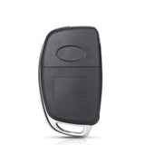 (Free Shipping) KEYYOU Flip Remote Car Key Shell Case For Hyundai Solaris ix35 ix45 ELANTRA Santa Fe HB20 Verna HY15/HY20/TOY40 Blade 3 Buttons