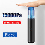 (Free Shipping) Baseus 15000Pa Car Vacuum Cleaner Wireless Mini Car Cleaning Handheld Vacuum Cleaner W LED Light for Car Interior Cleaner