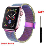 (Free Shipping) Band Of wristwatch G2 Milanese Watchband for Apple Watch 45mm 42mm 44mm 40mm Stainless Steel Women Men Bracelet Band Strap for iWatch 7 3 4 5 6 SE