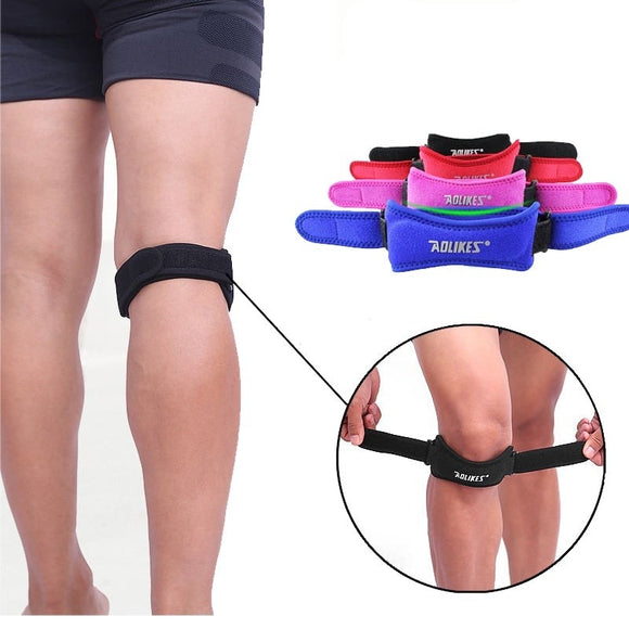 1PCS Adjustable Sport Outdoor Running Knee Support Brace Patella Sleeve Wrap Cap Stabilizer  Basketball Harm Prevent (FREE SHIPPING)